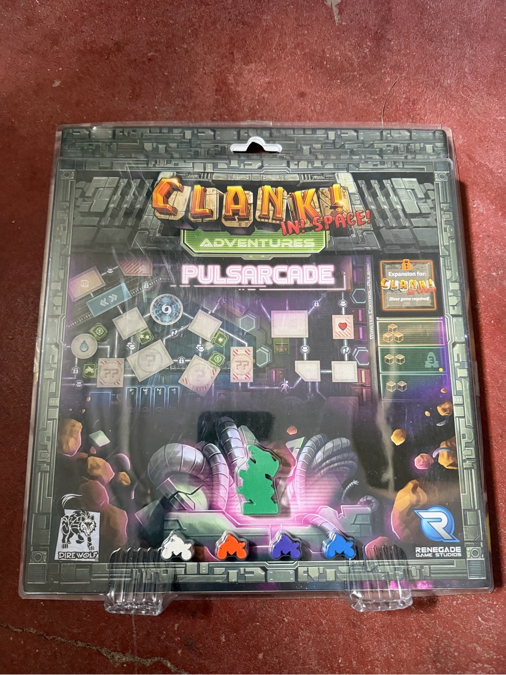 Clank! In! Space! Adventures: Pulsarcade Expansion - Black Packaging